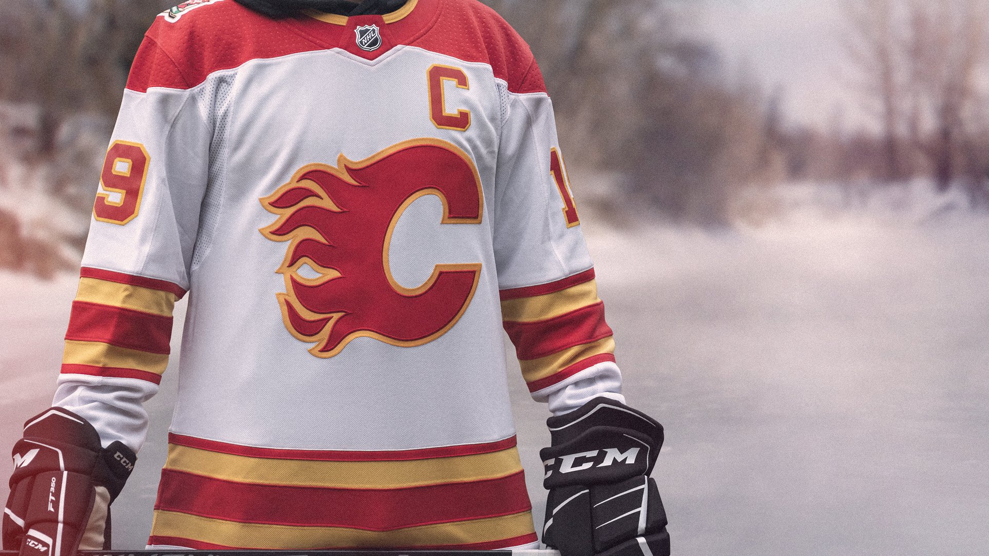 heritage classic flames jersey